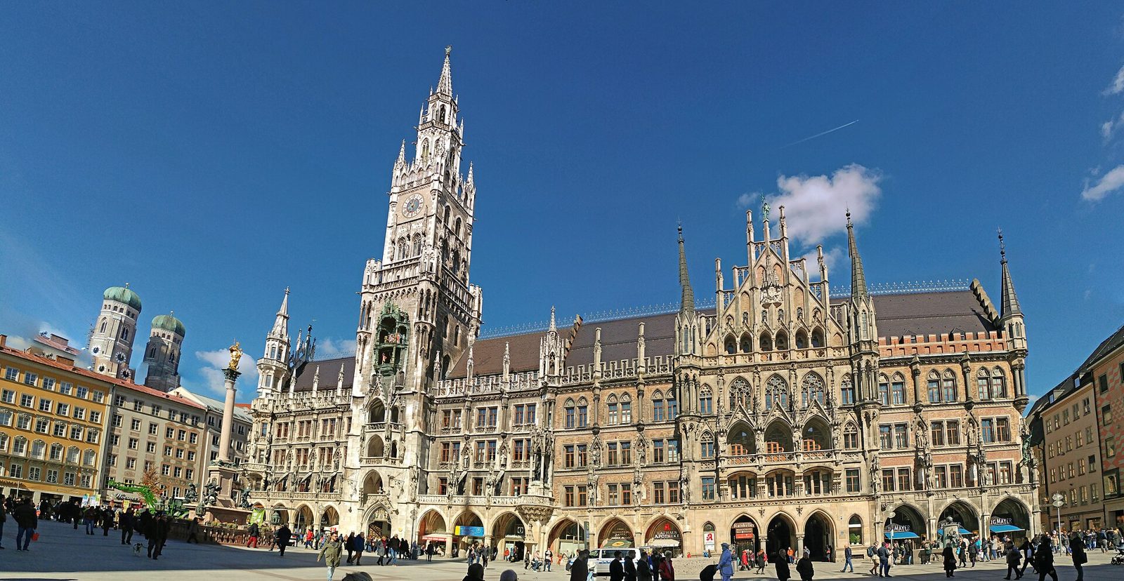 Munich old town rooftops