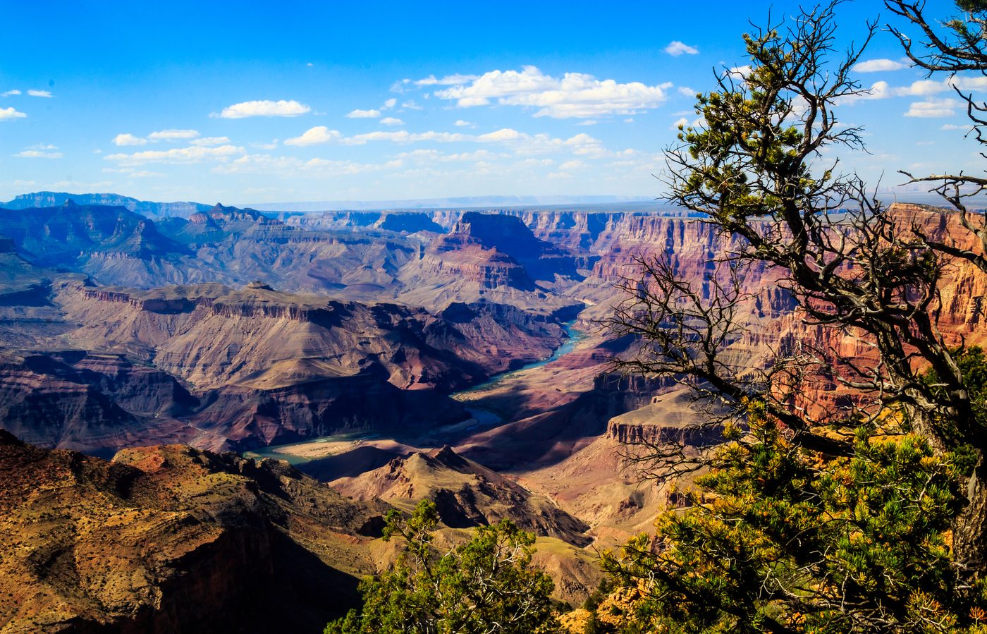 The Grand Canyon at sunrise