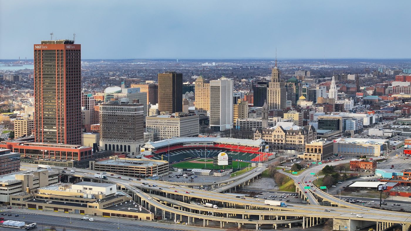 Buffalo New York skyline