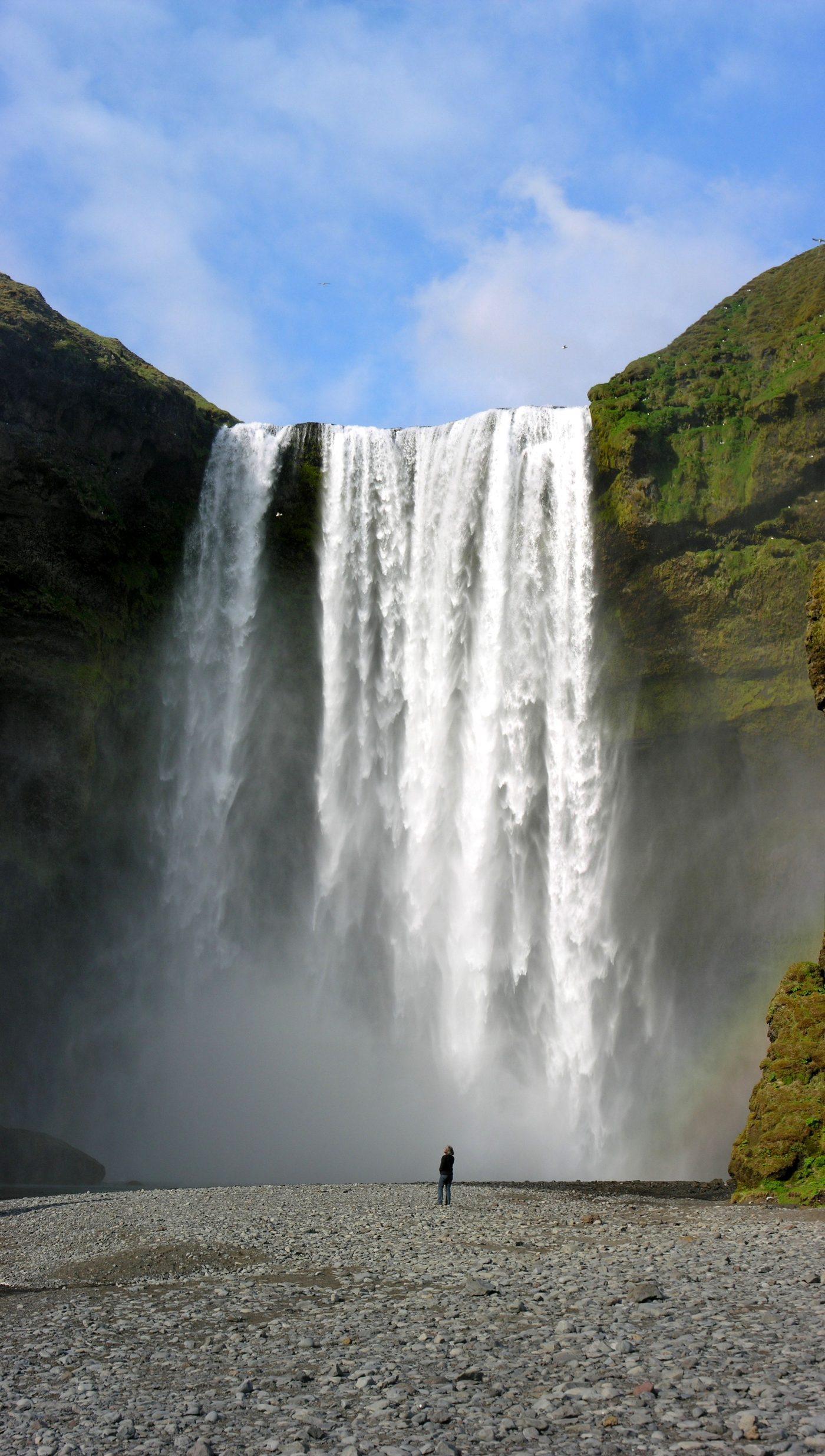 Skogafoss waterfall in southern Iceland
